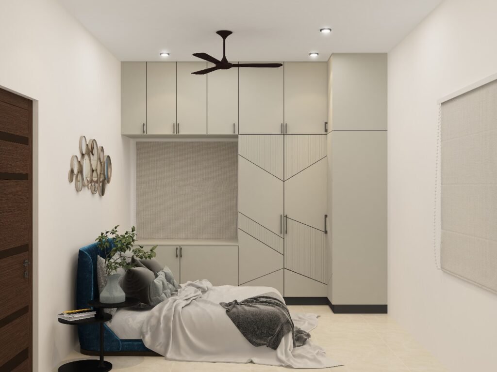 Luxury residential interior design showcasing modern home interiors by professional interior designers in Hyderabad