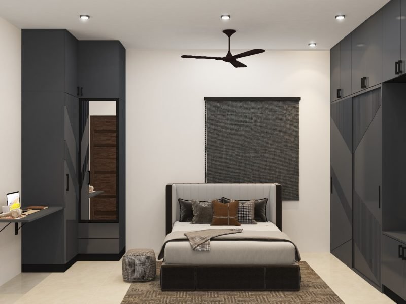 Luxury residential interior design showcasing modern home interiors by professional interior designers in Hyderabad